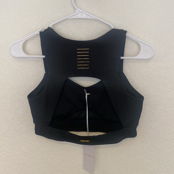 Cleo Harper Set of 3 sports bras Small blue, rose, black, gold - Picture 13 of 14